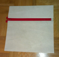 Innentasche mit<br>eingeklebtem<br>Reißverschluss